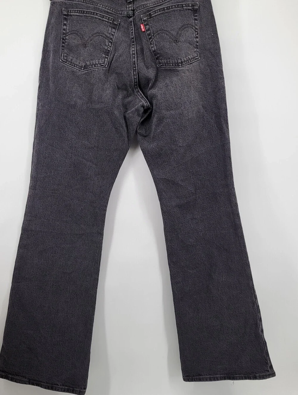 Levi's Wedgie Bootcut Jeans Black Size 31 - Picture 7 of 12